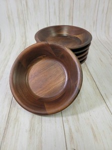 Round Acacia Wood <b>Large</b> Dragor <b>Salad</b> <b>Bowl</b> - Product Image 5