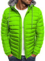 Veste d'hiver pour hommes personnalisée en gros style formel avec capuche à col montant imperméable rembourré bulle matelassé bouffant pour l'extérieur