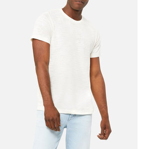 Bella Canvas mens 3001c Camisetas de algodón de calidad premium Regular Fit Waffle-Knit Pattern Camiseta de cuello redondo - Product Image 2