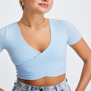 Nuevo estilo, recién llegado, camiseta sin mangas, colección de camisetas 100% algodón, camiseta para mujeres y chicas jóvenes - Product Image 6