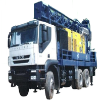 Machine de forage rotative DTH PDTHR-450 de qualité supérieure, moteur de forage hydraulique pour puits d'eau, sur terre, puissance 32 kW, état neuf