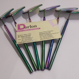 กระจกต่อขนตาสแตนเลสกระจกทรงสี่เหลี่ยมขนาดใหญ่สำหรับต่อขนตาพร้อมโลโก้ตามสั่ง - Product Image 1