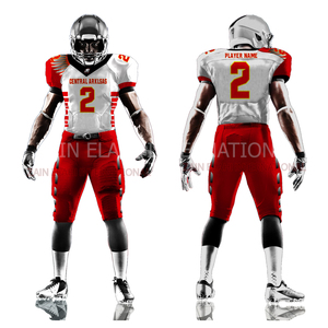 Uniformes de Fútbol Americano Sublimados Personalizados y Transpirables de Talla Grande con Logotipo Personalizado y Servicio de Etiquetas - Product Image 6