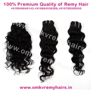Grade 10A Cuticule Alignée Vente en gros Extensions de Cheveux Remy Crus Vierges du Temple Indien Paquets de Cheveux Humains Bouclés - Product Image 4