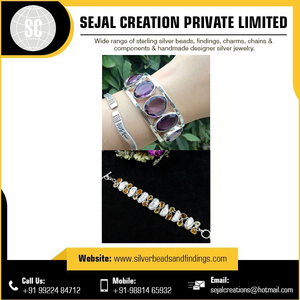 925 Sterling Silver <b>Gemstone</b> <b>Bracelets</b> for Sale - Product Image 5