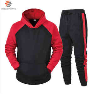 MESS SPORTS Meilleur fabricant OEM, vente en gros, design personnalisé, streetwear d'hiver pour hommes, ensemble de survêtement 2 en 1 pour la course à pied et le jogging - Product Image 5