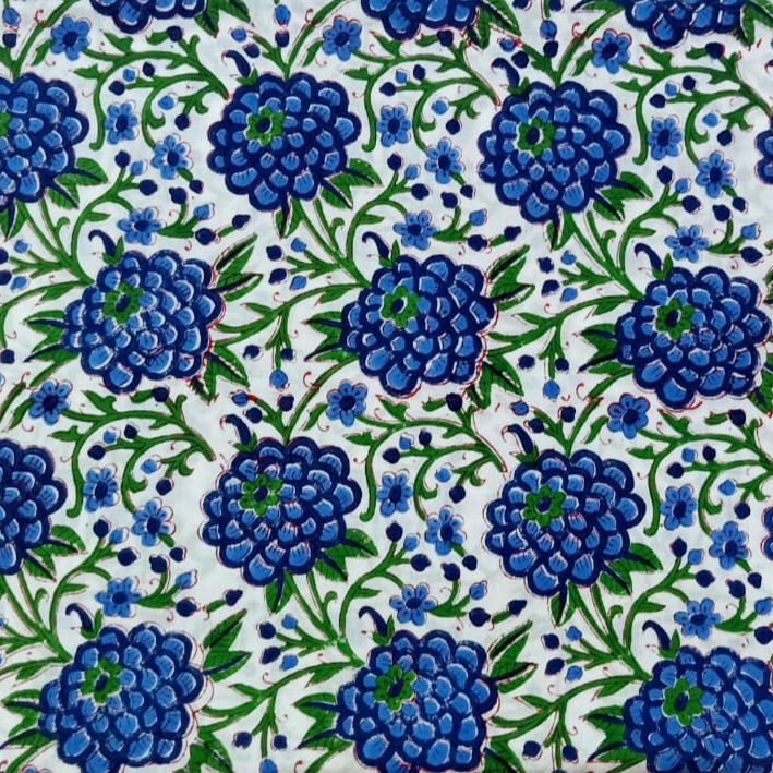 5 ярдов, печатная ткань sanganeri, ткань ручной работы с цветочным принтом, красивая декоративная ткань для бега