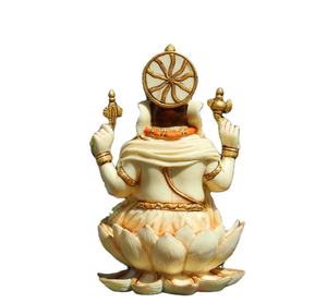 งานหัตถกรรมเนอร์มาลารูปปั้นหินอ่อนกันฝุ่นพระพิฆเนศทำด้วยมือรูปปั้นพระพิฆเนศอินเดียพระพิฆเนศพิฆเนศตกแต่งบ้าน - Product Image 2