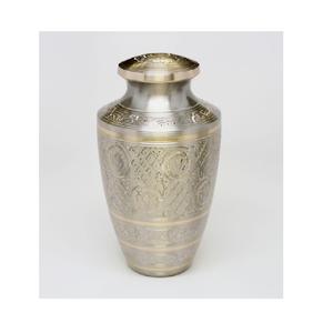 Wholesale Price Luxurious Funeral Memorial <b>Urn</b> Shiny Silver Color Latest Arrival Adult Cremation <b>Urn</b> for Pet and Human - Product Image 6