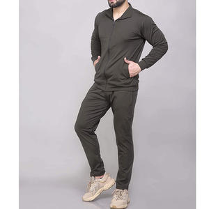 Sweat-shirt de Jogging pour hommes, survêtement en coton, personnalisé, en molleton uni, rose, survêtement à capuche, vêtements d'hiver, grande taille, - Product Image 3