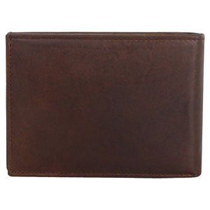 กระเป๋าใส่บัตรหนังแท้สไตล์วินเทจ หนังวัวแท้คุณภาพสูง กระเป๋าสตางค์แบบสั้นเรียบง่าย พกพาสะดวกสำหรับผู้ชายและผู้หญิง - Product Image 6