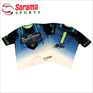 Maillots de baseball et de softball en coton vierge de bonne qualité, avec logo personnalisé, - Product Image 1