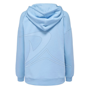 Sudadera con Capucha Casual de Invierno para Mujer, de Alta Calidad, con Bloques de Color, Peluda, Tejido de Algodón/Poliéster, Técnica Lavada - Product Image 4