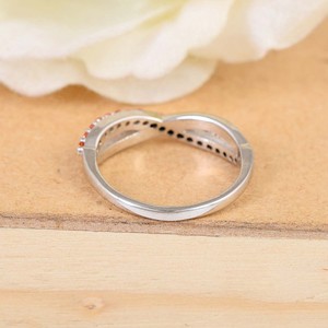 แหวนพลอยคาร์เนเลี่ยนขนาดเล็ก925เงินแท้เครื่องประดับสำหรับงานแต่งงานงานปาร์ตี้ขายส่ง - Product Image 5