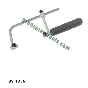 GS 1366 ajustable para herramientas de joyería de acero con marco de sierra tipo suizo para joyeros - Product Image 1