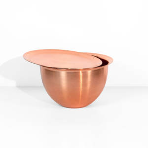 Bol de service de fruits en cuivre martelé à la main Inde Nouveau - Product Image 5