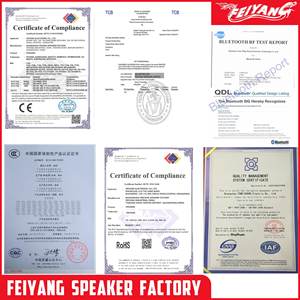 Feiyang-altavoz acústico de audio para exteriores, altavoz de graves de doble dual de 8 pulgadas, tribit, redondo, personalizado, inteligente, resistente al agua - Product Image 5