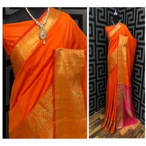 Vêtement ethnique Saree Party Wear Wedding Women Wear With Blouse Vente en gros à bas prix Georgette Heavy Embroidery Sequence Work ApparelGarment - Product Image 6