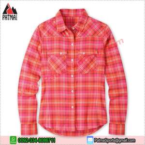 Camisas de Franela a Rayas de Primera Calidad 2025, Tela Teñida con Hilo Personalizada, Material de Algodón Ligero, Casual para Hombre y Mujer - Product Image 6