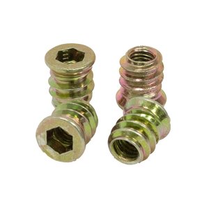 Nhà Máy Bán Hàng Trực Tiếp Nickel Mạ Brass Chèn <span class=keywords><strong>Nut</strong></span> Chuyển Các Bộ Phận Gỗ Threaded Nam Nữ Đúc Cho Nhựa Có Knurled <span class=keywords><strong>Nut</strong></span> 20Mm - Product Image 6