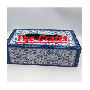 Caja de pañuelos de madera de la mejor calidad, servilletero multicolor para accesorios de mesa de Hotel, caja de pañuelos a bajo precio - Product Image 5
