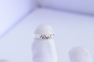 ที่ดีที่สุดบริสุทธิ์แข็ง 925 เงินสเตอร์ลิงออกแบบวงคุณภาพสูงราคาถูกราคาต่ําสุดแหวนโอชะเครื่องประดับ Fine - Product Image 3