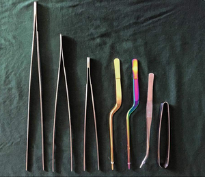 Pinzas chapadas en Metal dorado profesional para Chef, juego de utensilios de cocina de diseño Industrial ecológico para frutas, verduras y hogares - Product Image 4