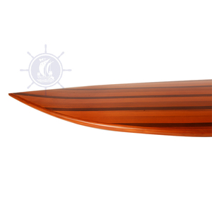 Planche courte 190cm | Planche de surf en bois de qualité supérieure pour des performances de tous niveaux et un décor élégant - Product Image 4