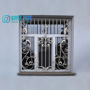 Rejillas de hierro forjado para ventana y puerta, venta al por mayor - Product Image 1