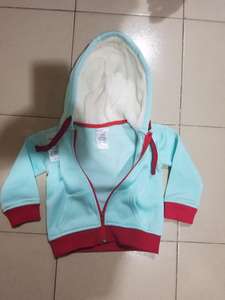 Overrun Apparels, etiquetas de marca para niños, sudaderas con capucha de manga larga para niños con cremallera completa, bolsillo frontal, sudaderas informales de algodón, lote de Stock en Nigeria - Product Image 6