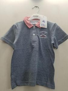 เสื้อโปโลเด็กชาย แบรนด์ดัง คุณภาพสูง แขนสั้น ผ้าฝ้าย กระดุมติดหน้า คอปกปิเก้ สินค้าสต็อกจากบังกลาเทศ - Product Image 6