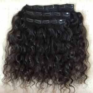 Extensiones de cabello humano indio para mujer, cabello humano indio sin procesar con cutícula virgen - Product Image 1