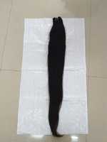 Rambut Manusia Asli 100% India Remy Virgin Hair Extensions Silky Straight Wave Cuticle Aligned Grosir
