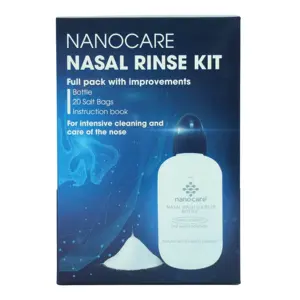 Nanocare высокое качество 180 мл бутылка для промывки носа ирригатор для носа промывка синуса при синусите ежедневное использование OEM ODM