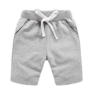 Pantalones cortos con estampado personalizado para bebés y niños, 100% algodón, de alta calidad, con logotipo propio, venta al por mayor - Product Image 1
