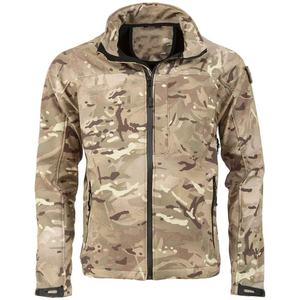 Chaqueta Softshell personalizada para senderismo para hombre, ropa de escalada al aire libre impermeable, deportiva, de poliéster, 2021 - Product Image 1