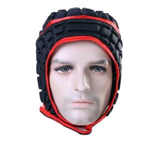Casco de rugby de carcasa blanda con logotipo OEM, casco de EVA personalizado de medio Fútbol para adultos con patrón de cara para deportes de patinaje, venta al por mayor - Product Image 1