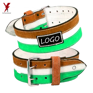 Ceintures de puissance en cuir avec impression de Logo personnalisé, 1 pièce, matériel de combat, différentes couleurs, offre spéciale, 2022 - Product Image 5