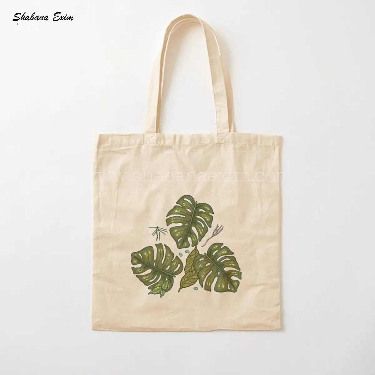 Small Cotton Beach Bag Cotton Canvas Tote Bag Custom Printed Logo Bag