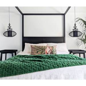 Luxury <b>Bed</b> <b>Frame</b> Made From Solid Teak Wood Natural Color <b>Bed</b> Minimalist for Bedroom Furniture and Hotel Furniture - Product Image 6