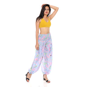 Parte inferior de pijama de seda a rayas, Pantalones - Product Image 2