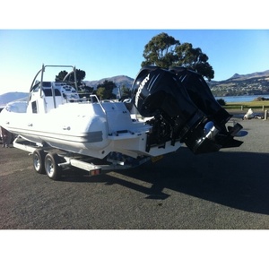 Liya 8.3m twin engine luxury yacht RIB cabin cruiser boat