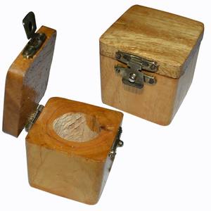 Caja de madera con péndulo para guardar dinero, propósito de regalo, caja de madera de regalo a la venta de siete Chakras, artesanía de piedra semipreciosa - Product Image 1