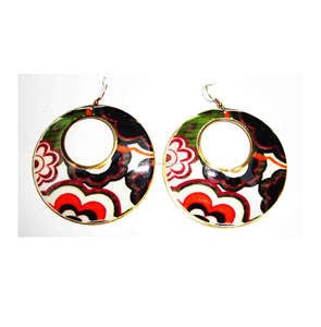 Simple Dangle Earrings Handmade Jewelry Wholesale Geometric Earring - Product Image 4