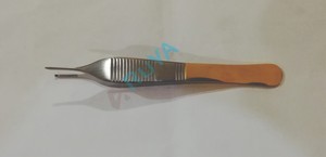 คีมผ่าตัด TC โกลด์ไมโคร Adson เนื้อเยื่อ,คีม1X2คีมผ่าตัดทางทันตกรรมสเตนเลส CE ISO - Product Image 4