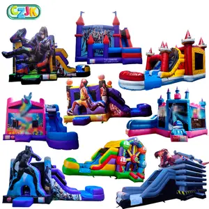 आउटडोर कूद जम्पर Inflatable कॉम्बो वयस्क बाउंसर पीवीसी कूद महल उछाल घर और पानी स्लाइड के लिए पार्टी के किराये बच्चों