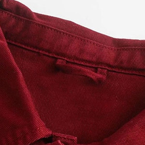 Conjunto de ropa de moda de otoño para mujer, chaquetas de mezclilla informales y pantalones vaqueros, transpirables de talla grande, personalización gratuita, tejido de punto - Product Image 3