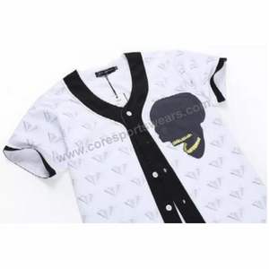 Vêtements de sport sur mesure, ensemble d'uniforme de Baseball par Sublimation, en blanc, pour joueurs pour adultes, nouvelle tendance 2019 - Product Image 3