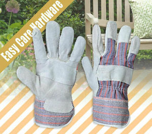 Guantes de trabajo de cuero dividido de vaca unisex para hombres y mujeres, uso general, trabajo industrial, resistencia al corte, construcción antideslizante - Product Image 5