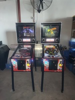 Machine de jeu de flipper d'arcade rétro | Arcade à pièces de monnaie 32 pouces 3D Table de jeu de flipper électronique virtuel pour adulte à vendre